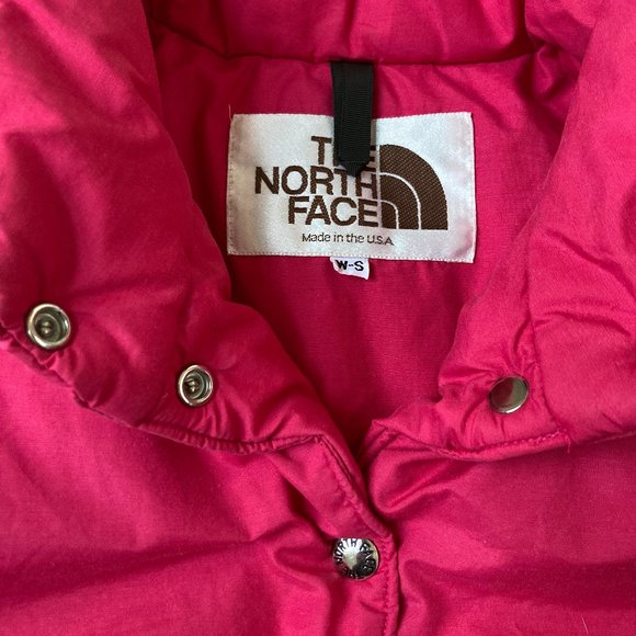 THE NORTH FACE Vintage Pink Puffer Vest M - Picture 3 of 10